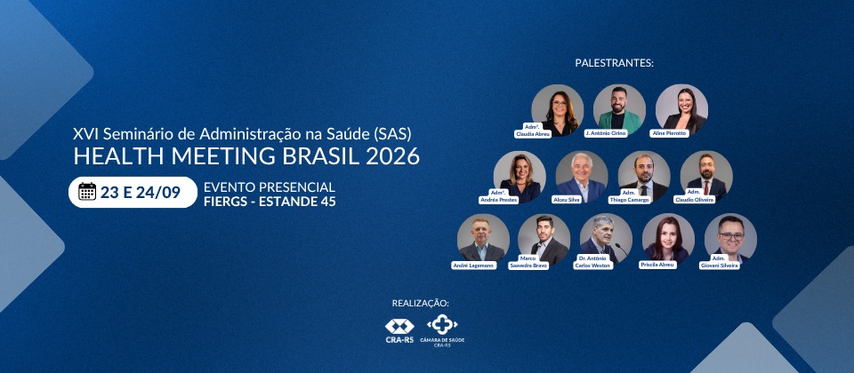 XVI Seminário de Administração na Área da Saúde (SAS)